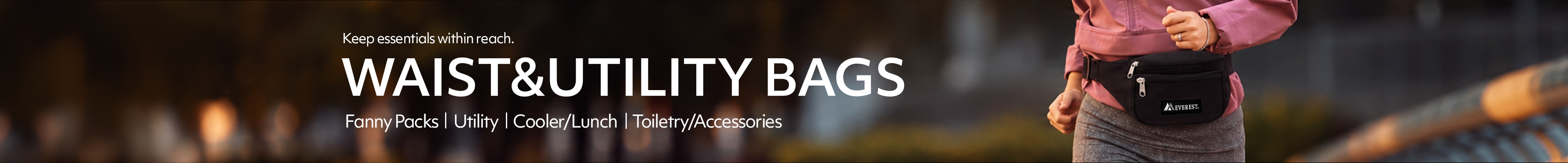 WAIST & UTILITY BAGS
