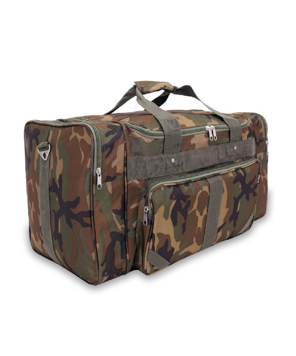 EVEREST WOODLAND CAMO DUFFEL BAG